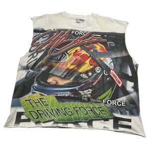 Jeff Gordon Vintage Driving Force Muscle Tee in White